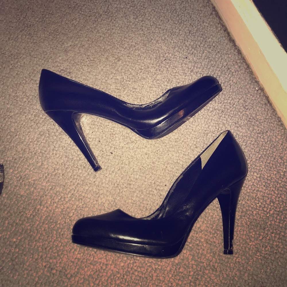 Black dress heels